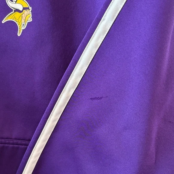 Youth Minnesota Vikings Hoodie Size 12/14 - Picture 4 of 5